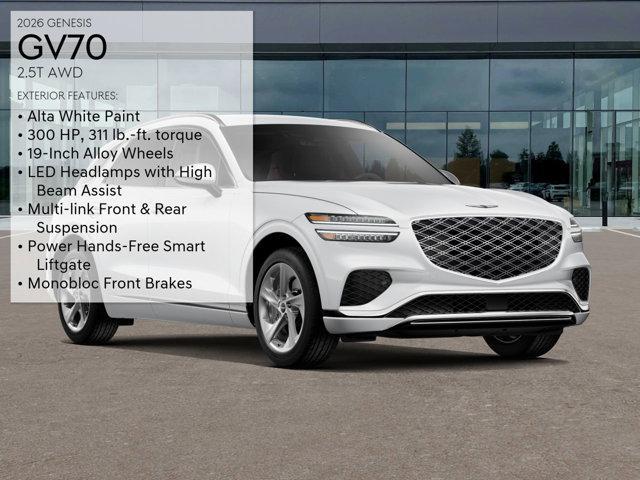 new 2026 Genesis GV70 car, priced at $49,480