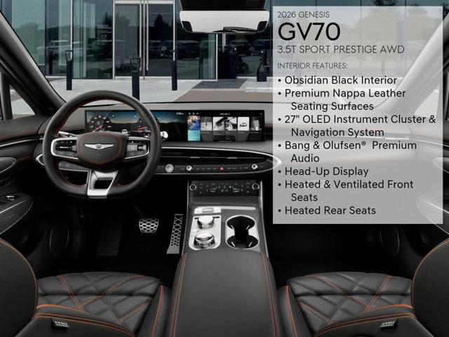 new 2026 Genesis GV70 car, priced at $72,585