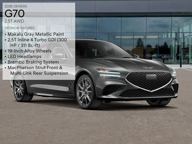 new 2026 Genesis G70 car, priced at $47,410