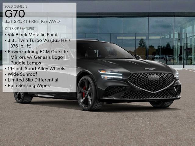 new 2026 Genesis G70 car, priced at $57,695