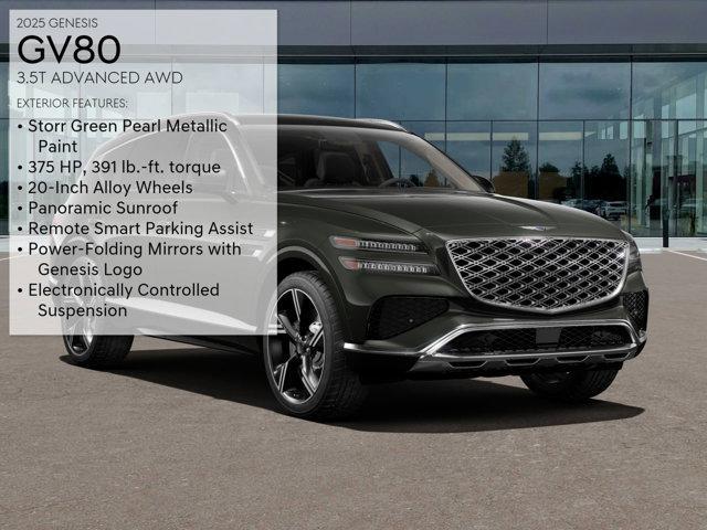 new 2025 Genesis GV80 car, priced at $77,300