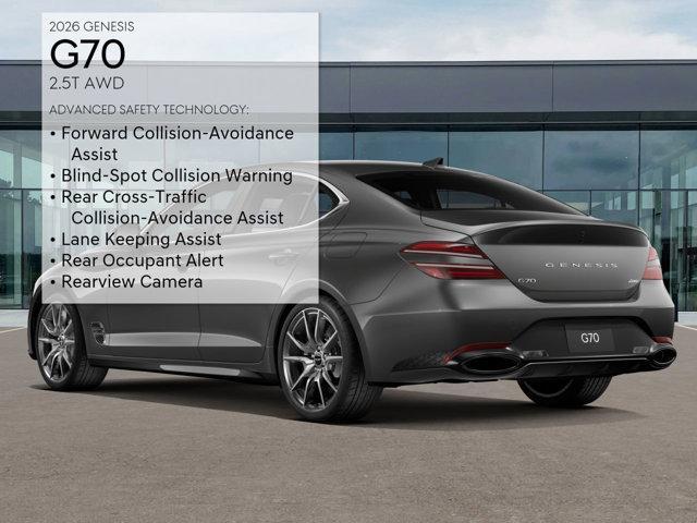 new 2026 Genesis G70 car, priced at $47,485
