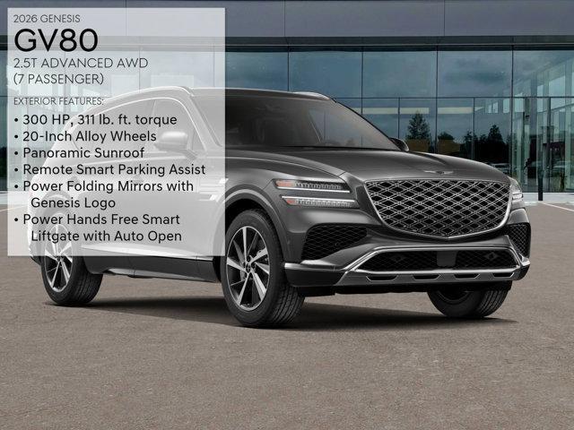 new 2026 Genesis GV80 car, priced at $71,090