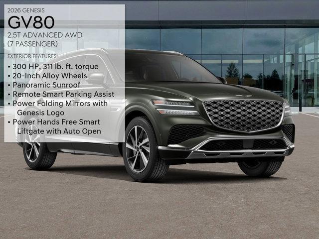new 2026 Genesis GV80 car, priced at $71,980