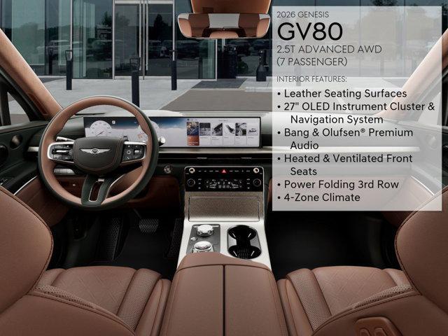 new 2026 Genesis GV80 car, priced at $71,980
