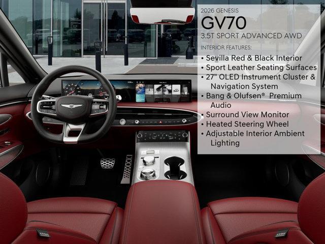 new 2026 Genesis GV70 car, priced at $67,160