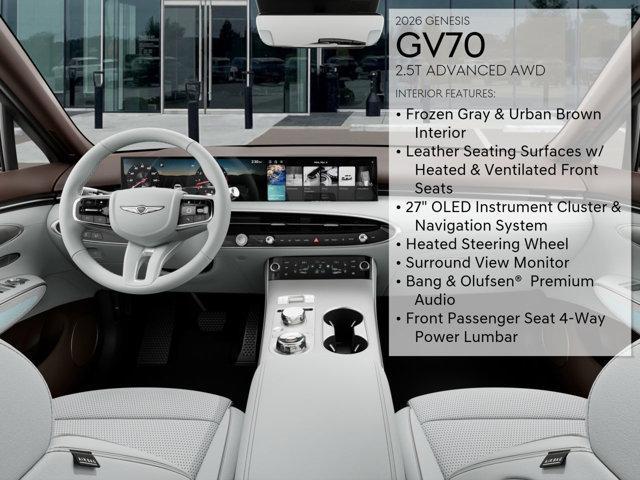 new 2026 Genesis GV70 car, priced at $57,915