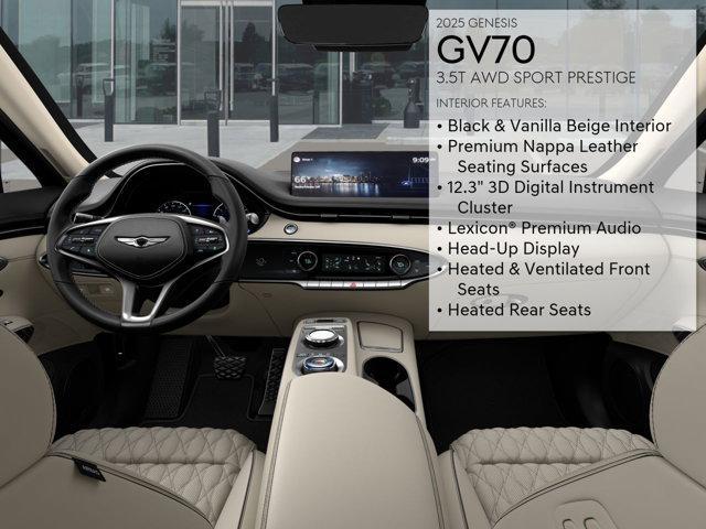 new 2025 Genesis GV70 car, priced at $70,910