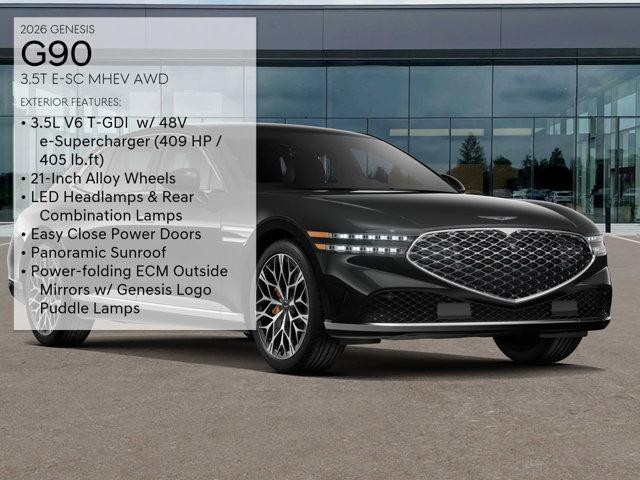 new 2026 Genesis G90 car, priced at $104,760