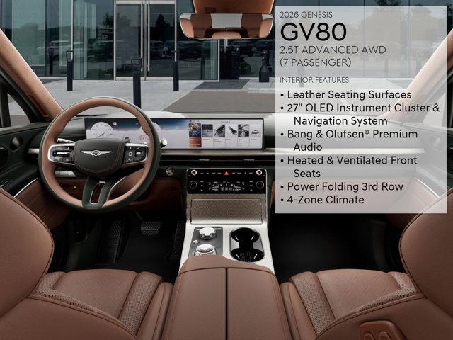 new 2026 Genesis GV80 car, priced at $71,235