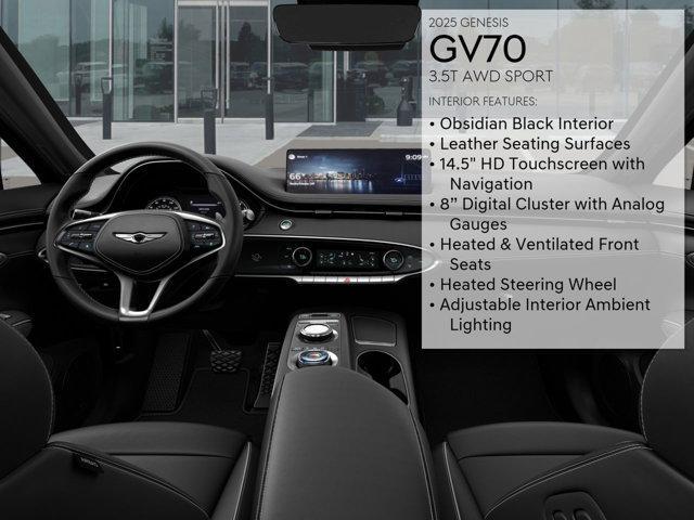 new 2025 Genesis GV70 car, priced at $61,160