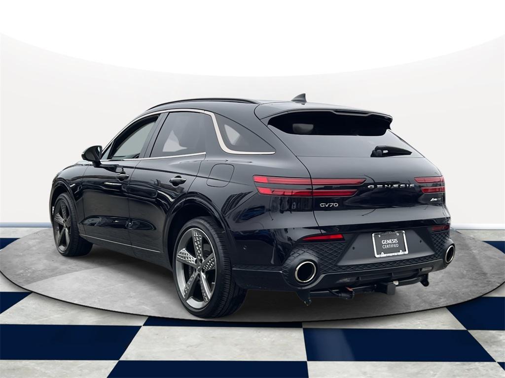 used 2025 Genesis GV70 car, priced at $54,995