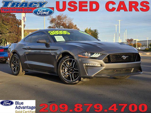 used 2022 Ford Mustang car, priced at $37,990