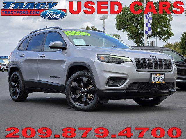 used 2021 Jeep Cherokee car, priced at $19,990