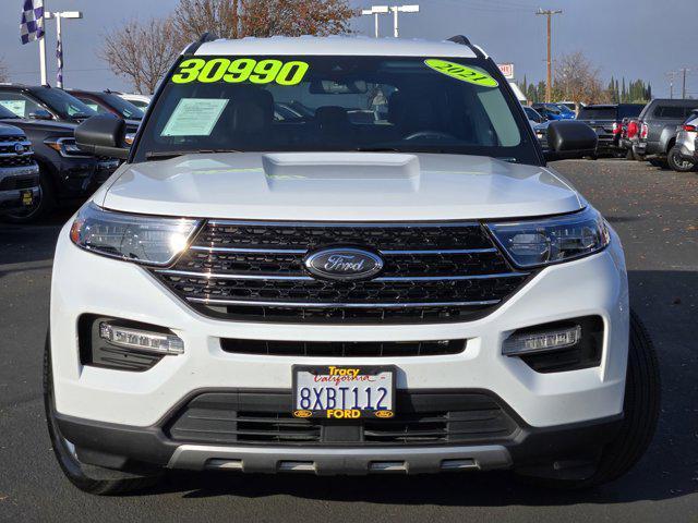 used 2021 Ford Explorer car, priced at $29,190