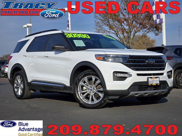 used 2021 Ford Explorer car, priced at $29,190