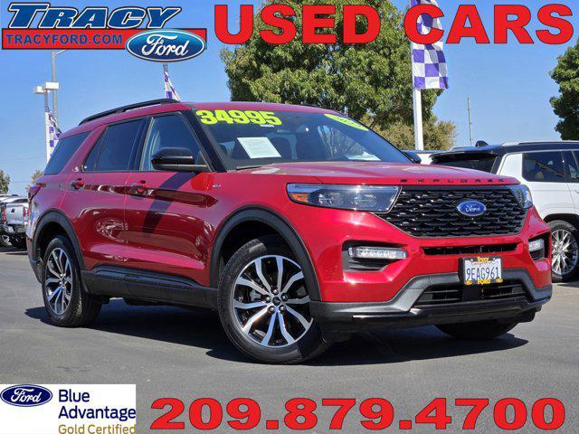 used 2022 Ford Explorer car, priced at $34,190