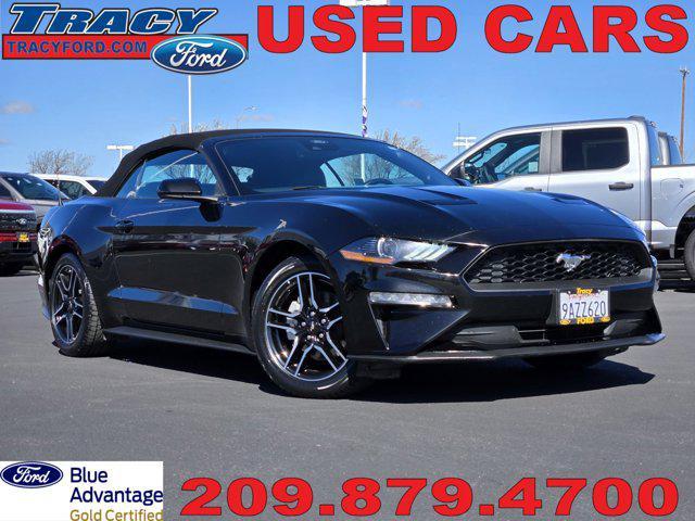 used 2022 Ford Mustang car, priced at $22,990