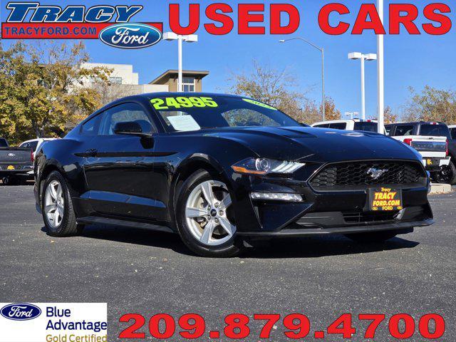 used 2022 Ford Mustang car, priced at $23,990