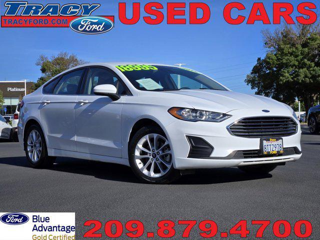 used 2019 Ford Fusion car, priced at $16,990