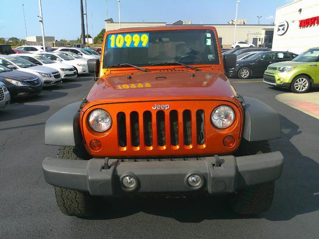 used 2010 Jeep Wrangler Unlimited car, priced at $9,999