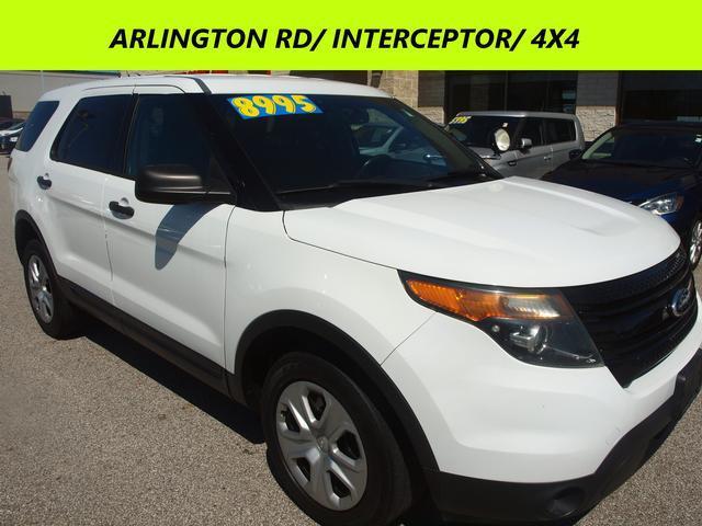 used 2015 Ford Utility Police Interceptor car, priced at $8,995