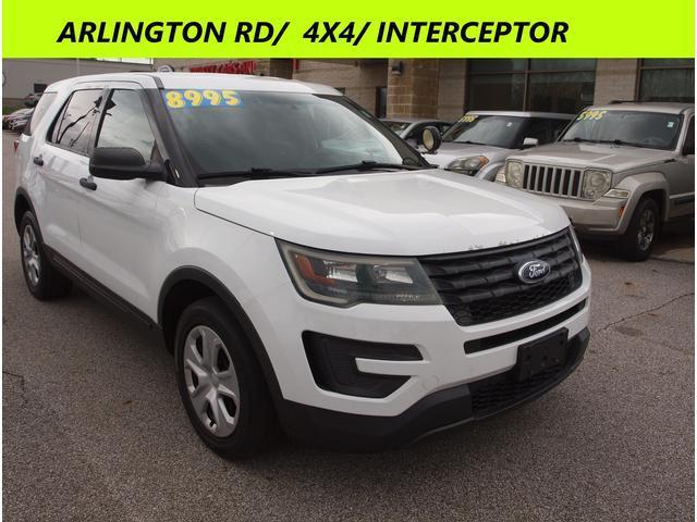 used 2016 Ford Utility Police Interceptor car, priced at $8,995