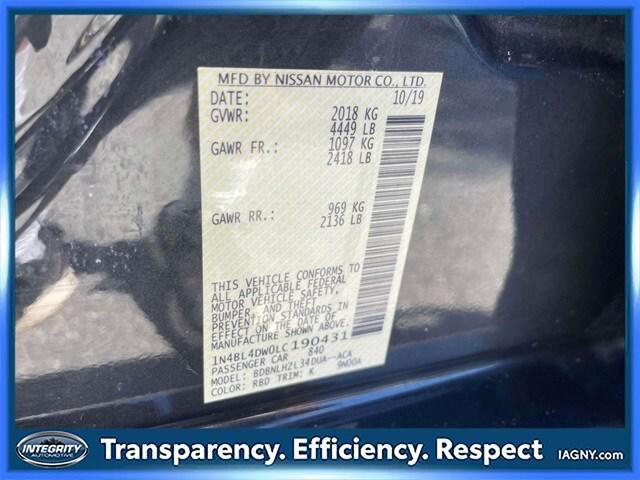 used 2020 Nissan Altima car, priced at $16,995