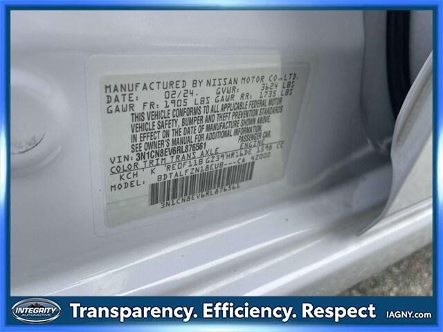 used 2024 Nissan Versa car, priced at $19,888