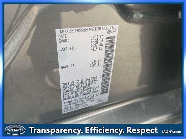 used 2025 Nissan Altima car, priced at $22,995