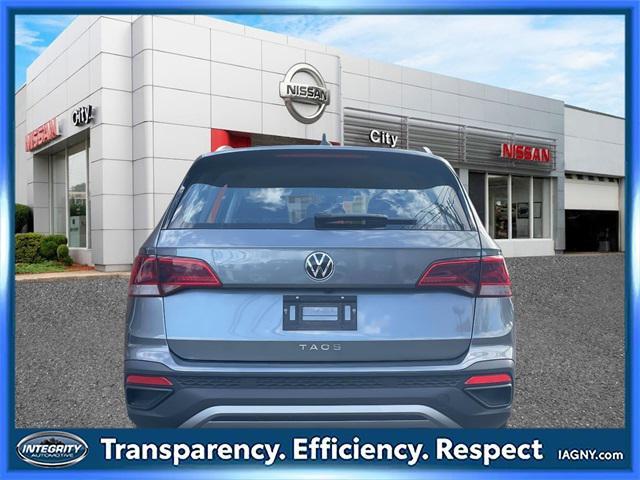 used 2024 Volkswagen Taos car, priced at $20,000
