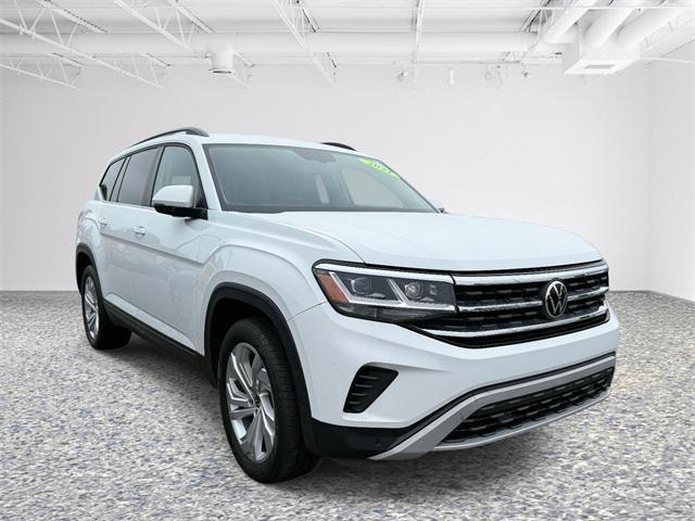 used 2021 Volkswagen Atlas car, priced at $25,800