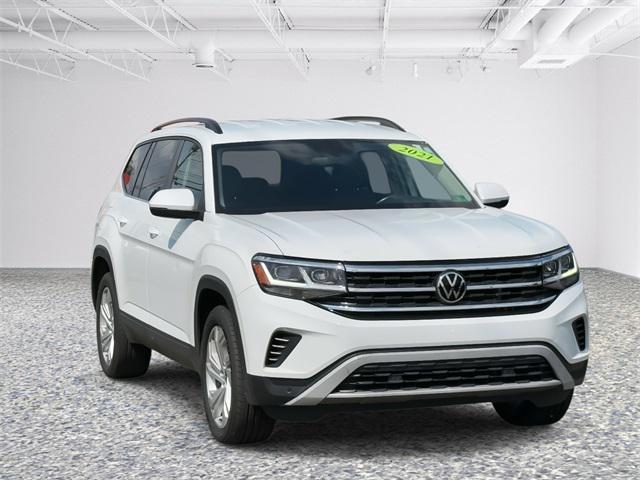 used 2021 Volkswagen Atlas car, priced at $25,450