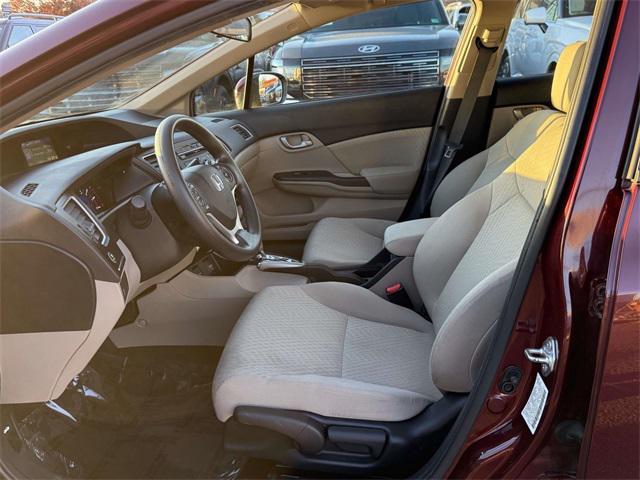 used 2015 Honda Civic car, priced at $10,000