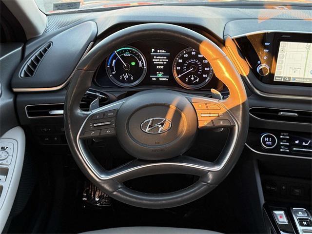 used 2023 Hyundai Sonata Hybrid car, priced at $16,900