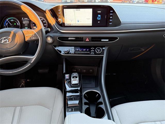 used 2023 Hyundai Sonata Hybrid car, priced at $16,900