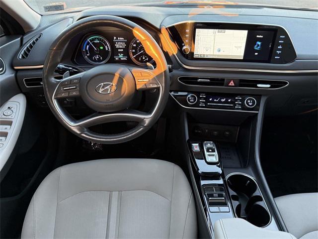 used 2023 Hyundai Sonata Hybrid car, priced at $16,900