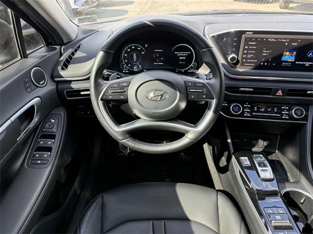 used 2022 Hyundai Sonata Hybrid car, priced at $23,900