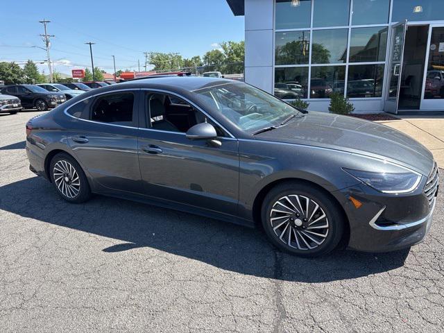 used 2022 Hyundai Sonata Hybrid car, priced at $25,000