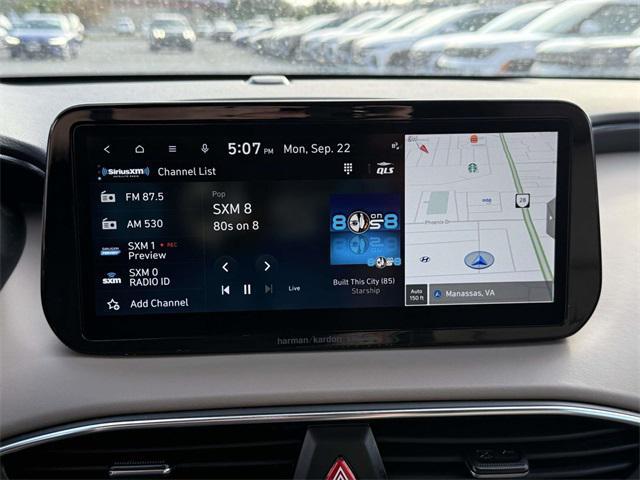 used 2022 Hyundai Santa Fe car, priced at $17,539