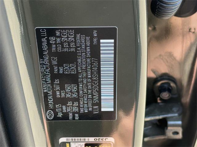 new 2025 Hyundai Santa Fe car, priced at $49,169