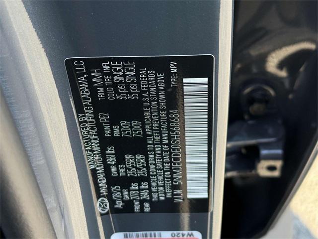 new 2025 Hyundai Tucson car, priced at $40,675