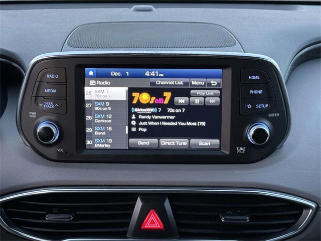 used 2019 Hyundai Santa Fe car, priced at $15,900