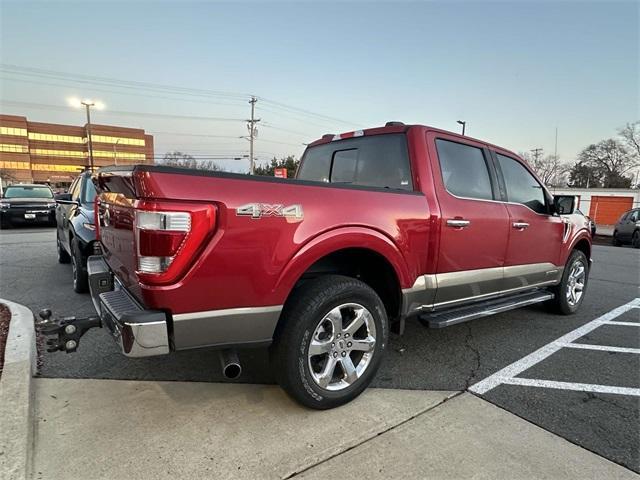 used 2021 Ford F-150 car, priced at $45,999