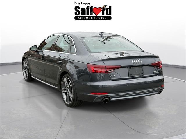 used 2018 Audi A4 car, priced at $20,950