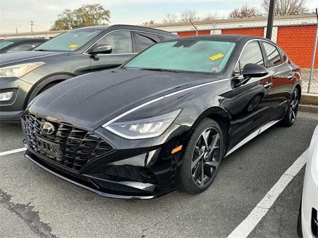 used 2021 Hyundai Sonata car, priced at $20,500