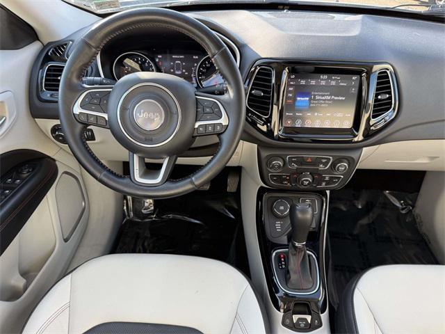used 2021 Jeep Compass car, priced at $17,837
