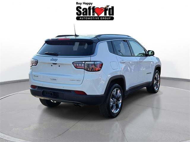 used 2021 Jeep Compass car, priced at $17,837