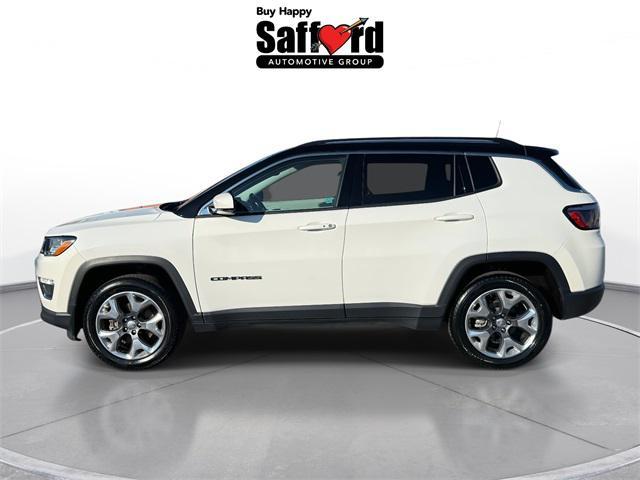 used 2021 Jeep Compass car, priced at $17,837