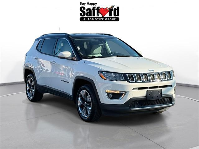 used 2021 Jeep Compass car, priced at $17,837